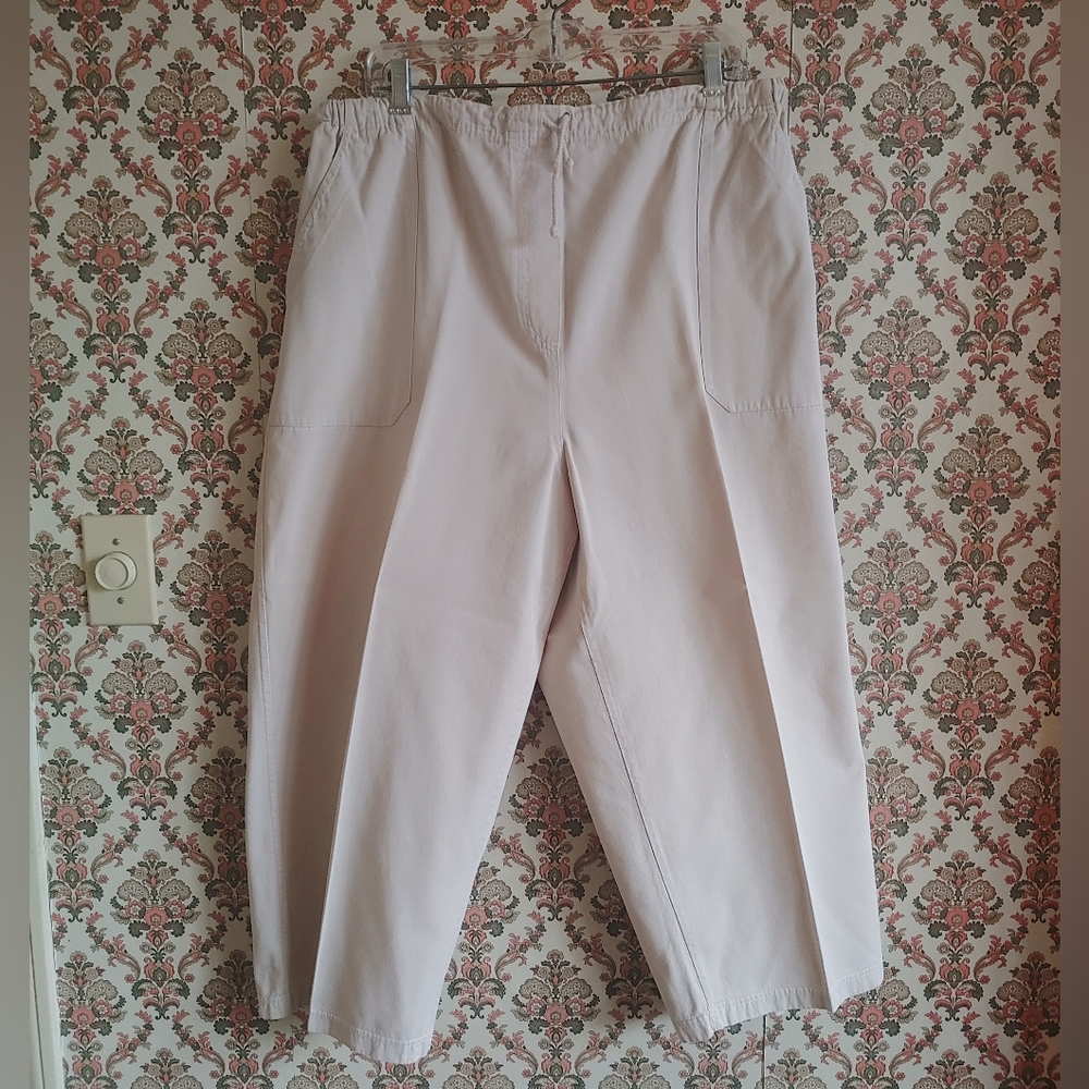 Vintage Cotton Coastal Capris